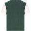 Lookbook CELINE SS25 Green Colorblock Letter Logo Crewneck T-Shirt. RX04B671Q-FZM9