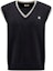 Order CELINE SS25 V-Neck Sleeveless Knit Vest Black 2ADCK823Y-38NO