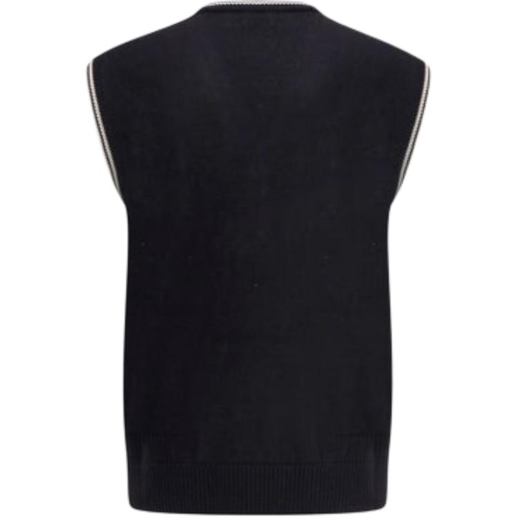 Lookbook CELINE SS25  V-Neck Sleeveless Knit Vest Black 2ADCK823Y-38NO
