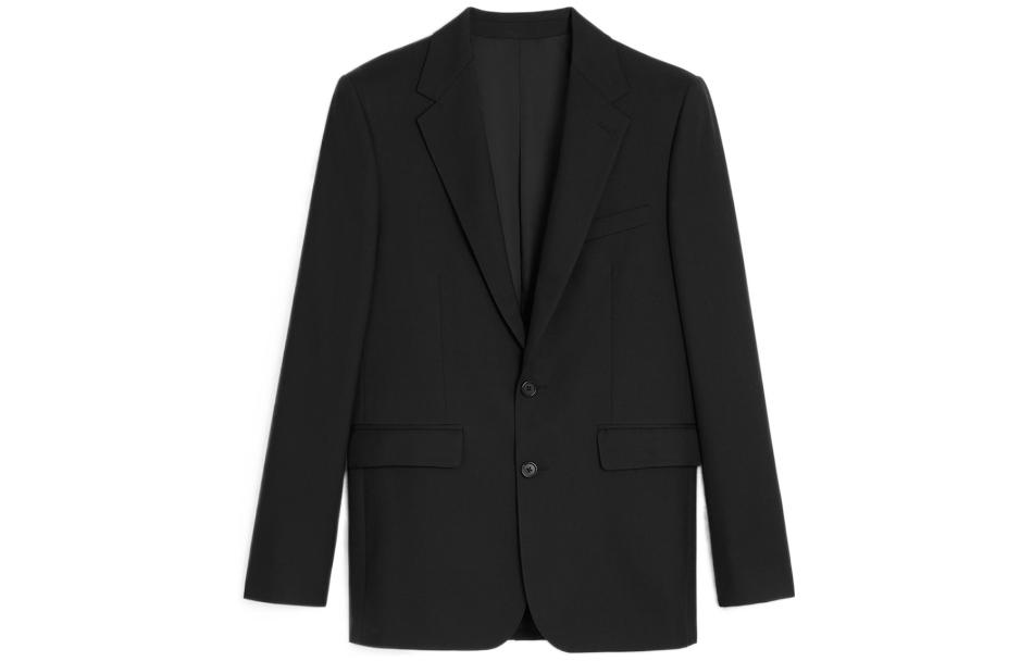 CELINE SS26  Single-Breasted Black Blazer Jacket 2V20J650D-38NO