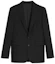 Order CELINE SS26 Blazer Hitam Single-Breasted Jaket 2V20J650D-38NO