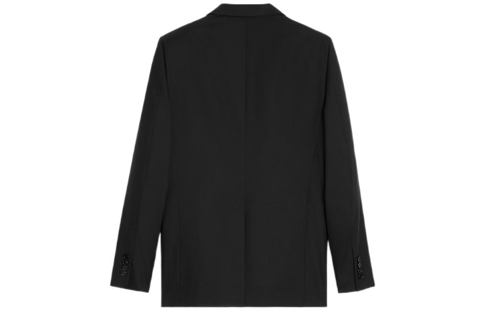 CELINE SS26  Single-Breasted Black Blazer Jacket 2V20J650D-38NO 圖 3