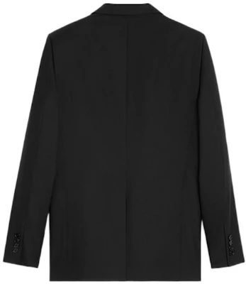 CELINE SS26 Blazer Hitam Single-Breasted Jaket 2V20J650D-38NO Lookbook CELINE SS26 Blazer Hitam Single-Breasted Jaket 2V20J650D-38NO