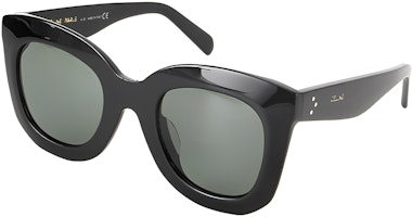 CELINE Stylish Black Butterfly Sunglasses Unisex CL4005FN-01N CELINE Stylish Black Butterfly Sunglasses Unisex CL4005FN-01N