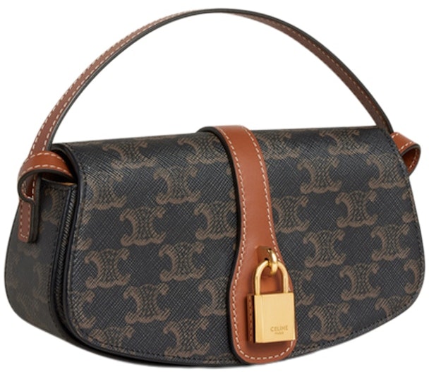 celine-tabou-clutch-on-strap-triomphe-tan