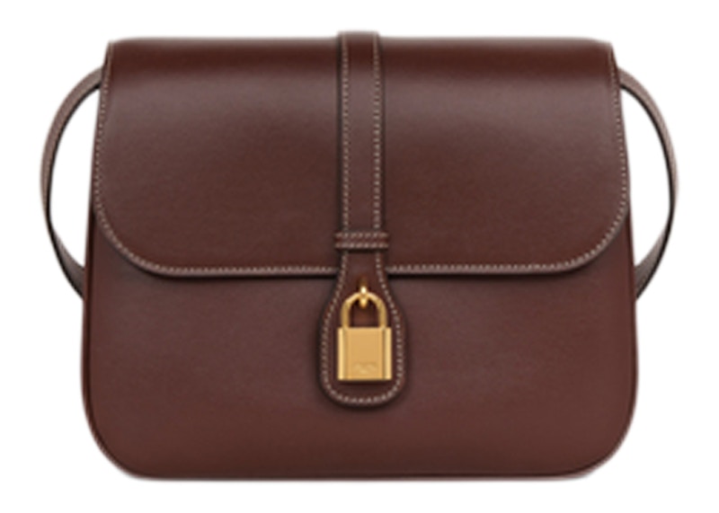 Celine Tabou Shoulder Bag Medium Chestnut