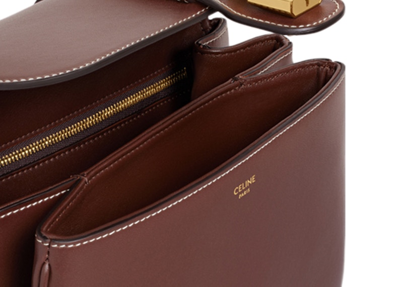 Lookbook 赛琳中号Tabou肩包栗色款