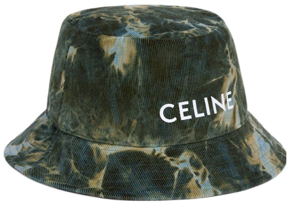 CELINE Tie-Dye Corduroy Bucket Hat 2AU5B214Q-02CQ Lookbook CELINE Tie-Dye Corduroy Bucket Hat 2AU5B214Q-02CQ