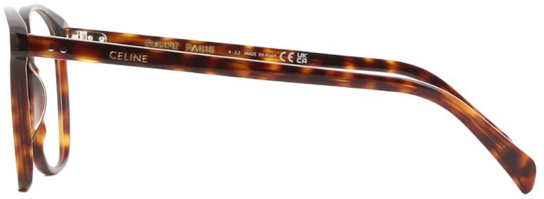 赛琳玳瑁色矩形板材眼镜框 男女通用光学镜架 CL50115I 052 Shop 赛琳玳瑁色矩形板材眼镜框 男女通用光学镜架 CL50115I 052