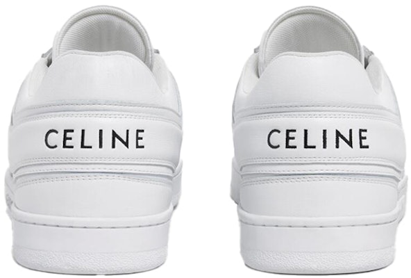 賽琳 CELINE Trainer 皮革 低幫綁帶休閒 時尚板鞋 男款 螢光白 Shop 賽琳 CELINE Trainer 皮革 低幫綁帶休閒 時尚板鞋 男款 螢光白