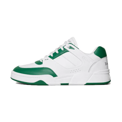 CELINE Trainer CT-07 Low Optic White Dark Green