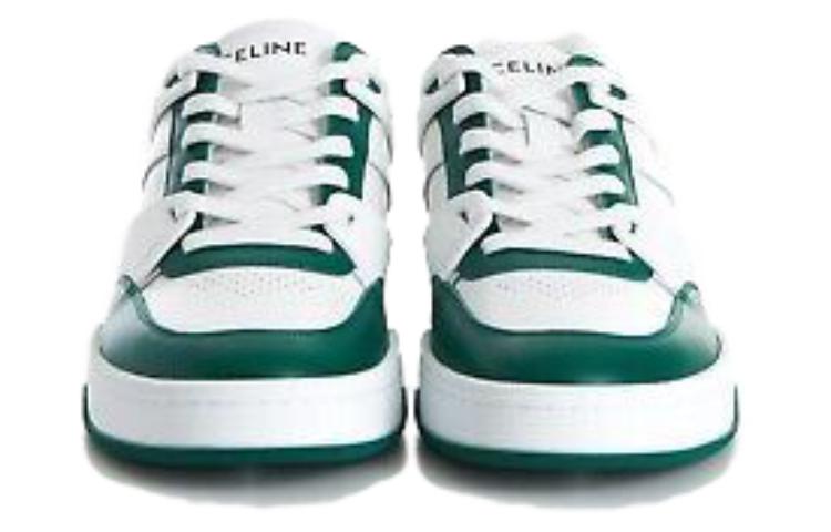 CELINE Trainer CT-07 Low Optic White Dark Green 圖 4