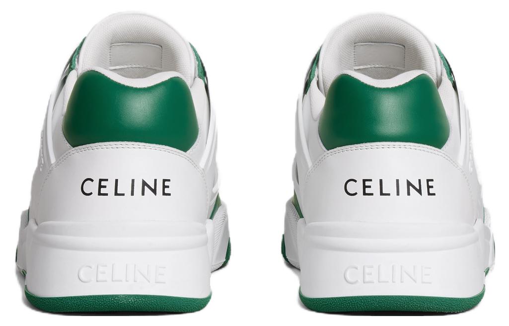 CELINE Trainer CT-07 Low Optic White Dark Green 圖 5