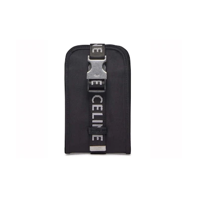 Celine Trekking Phone Pouch Black