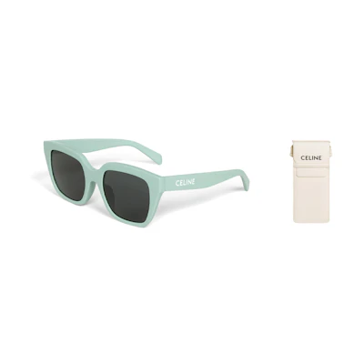 CELINE Trendy Unisex Irregular Shape Sunglasses - Fashionable & Versatile. CL40249U-95A