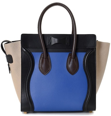 セリーヌ トリコロール ラゲージ マイクロ ブルー Order セリーヌ トリコロール ラゲージ マイクロ ブルー