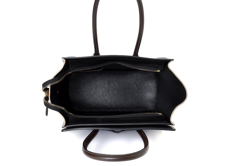 Lookbook Celine Luggage Micro Tricolor Azul