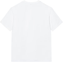 CELINE Triomphe Kaos Putih Longgar Crew Neck Solid 2X04I671Q-01OB Lookbook CELINE Triomphe Kaos Putih Longgar Crew Neck Solid 2X04I671Q-01OB