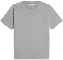 CELINE Triomphe Logo Print Casual Loose Fit T-Shirt Grey White . 2X04I671Q-09MO CELINE Triomphe Logo Print Casual Loose Fit T-Shirt Grey White . 2X04I671Q-09MO