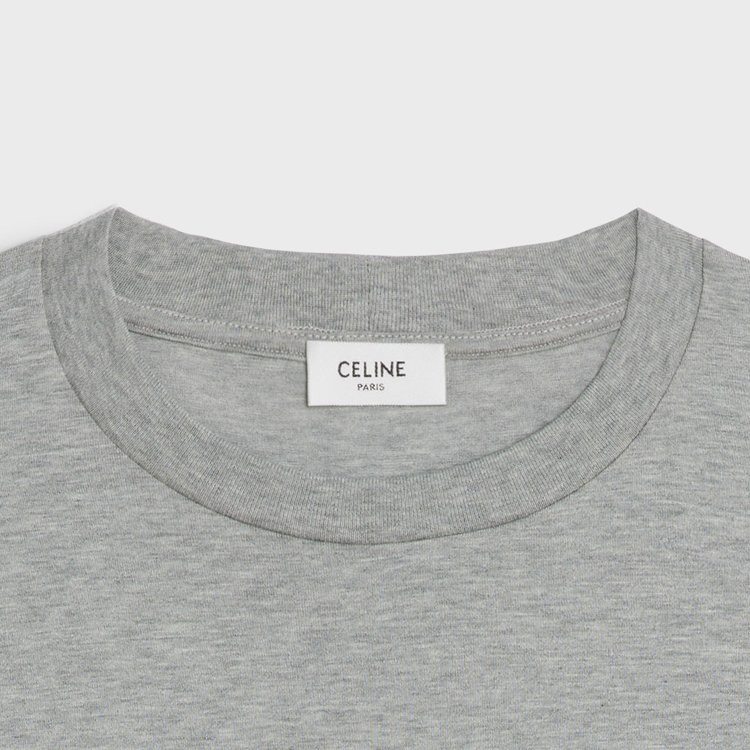 Details for CELINE 凯旋标志印花宽松休闲T恤 灰白色. 2X04I671Q-09MO