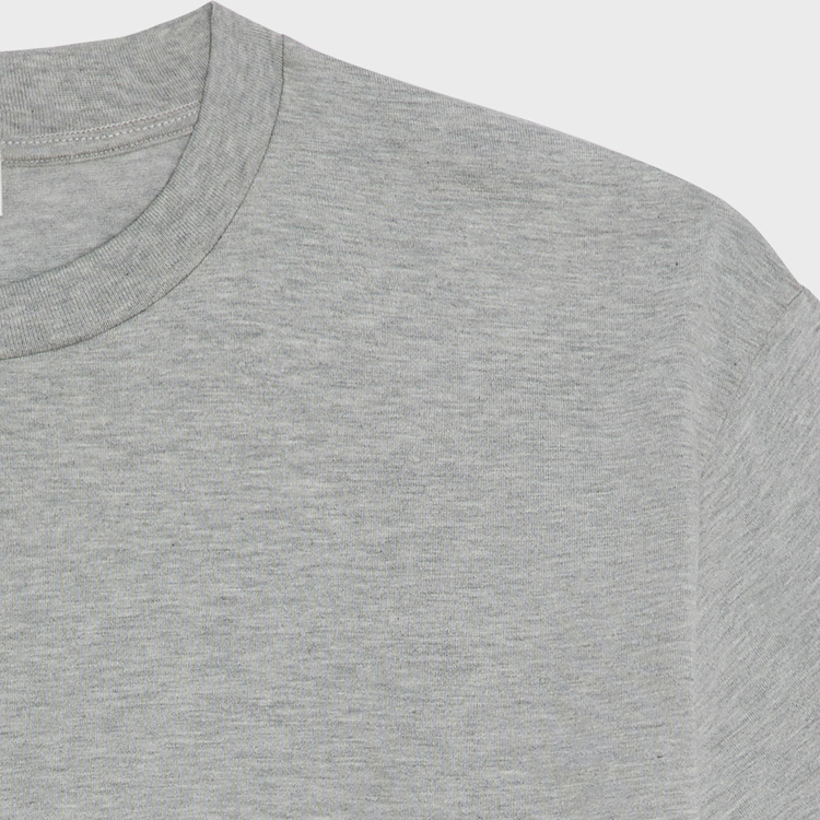 Sizing CELINE 凯旋标志印花宽松休闲T恤 灰白色. 2X04I671Q-09MO