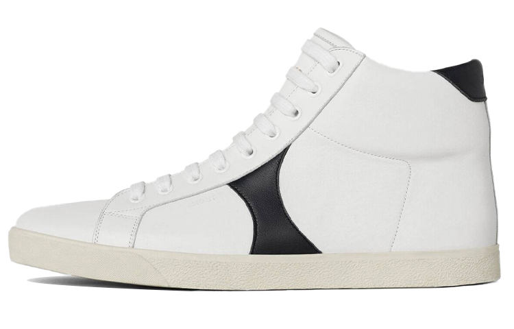 CELINE Triomphe Mid-Top Lace-Up Sneaker 'White Blue' 335963338C.01MA