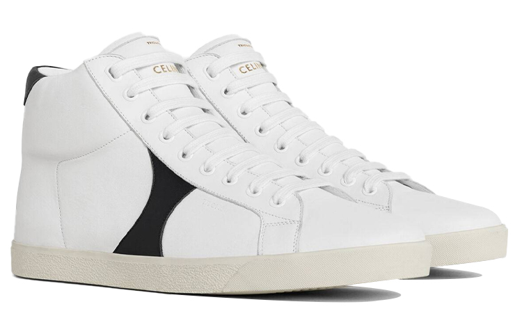 Lookbook CELINE Triomphe Zapatillas Altas Cordones 'Blanco Azul' 335963338C.01MA