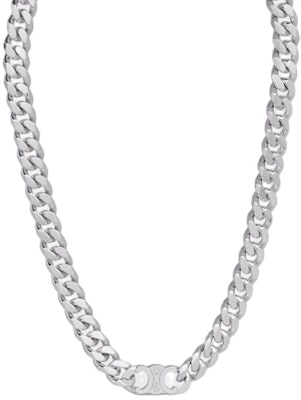 CELINE Kalung Lelaki Minimalis Fesyen Triomphe Brass 460JF6BRA36SI Order CELINE Kalung Lelaki Minimalis Fesyen Triomphe Brass 460JF6BRA36SI