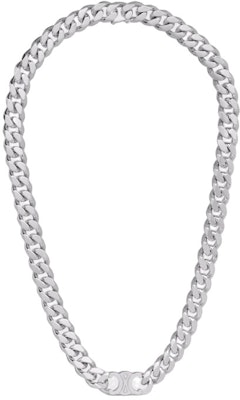 CELINE Kalung Lelaki Minimalis Fesyen Triomphe Brass 460JF6BRA36SI Lookbook CELINE Kalung Lelaki Minimalis Fesyen Triomphe Brass 460JF6BRA36SI