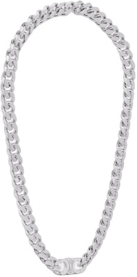 CELINE Kalung Lelaki Minimalis Fesyen Triomphe Brass 460JF6BRA36SI Shop CELINE Kalung Lelaki Minimalis Fesyen Triomphe Brass 460JF6BRA36SI