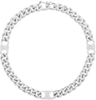 CELINE Triomphe Small Gourmette Logo Bracelet Silver for Men. 460PX6BRA-36SI CELINE Triomphe Small Gourmette Logo Bracelet Silver for Men. 460PX6BRA-36SI