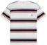 Order セリーヌ トリオンフ ストライプロゴ ラウンドネック 半袖Tシャツ マルチカラー メンズ 2X04I807M-01MU