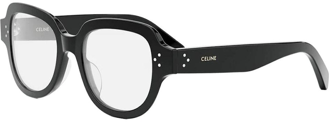 Kacamata Optik Oval Hitam Unisex CELINE, Desain Minimalis. CL50141U001 Order Kacamata Optik Oval Hitam Unisex CELINE, Desain Minimalis. CL50141U001