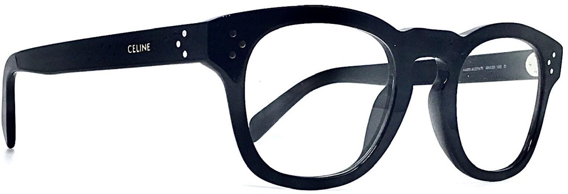 Kacamata Optik Oval Hitam Unisex CELINE, Desain Minimalis. CL50141U001 Shop Kacamata Optik Oval Hitam Unisex CELINE, Desain Minimalis. CL50141U001