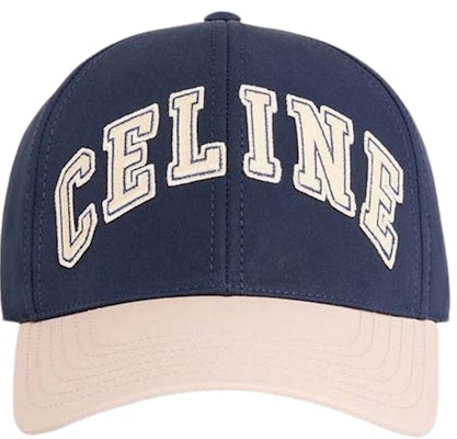 Celine University Baseball Cap Navy/Cream Buy Celine University Baseball Cap Navy/Cream