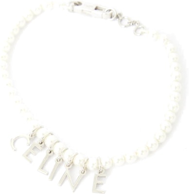 Pulsera Blanca CELINE con Dije de Letra para Hombre. 460PZ6BPE01IS Order Pulsera Blanca CELINE con Dije de Letra para Hombre. 460PZ6BPE01IS