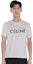 Purchase CELINE White Letter Print Crew Neck Short Sleeve T-Shirt 2X681501F-01CC