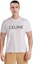 Details for CELINE White Letter Print Crew Neck Short Sleeve T-Shirt 2X681501F-01CC