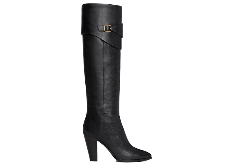 CELINE Wiltern Riding Boot Black (Womens) 355293891C.38NO
