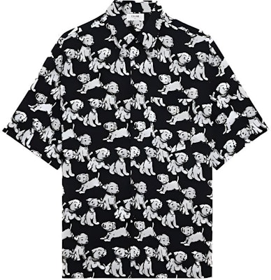CELINE x AMY DORIAN SS22 Dog Print Short Sleeve Shirt Black Fashion. 2C717307Q-38CE Buy CELINE x AMY DORIAN SS22 Dog Print Short Sleeve Shirt Black Fashion. 2C717307Q-38CE