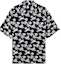 Lookbook CELINE x AMY DORIAN SS22 Dog Print Short Sleeve Shirt Black Fashion. 2C717307Q-38CE
