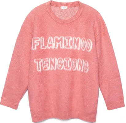 CELINE x Scott Reeder SS22 粉色提花字母套頭毛衣 2A23W526Q-24BP Order CELINE x Scott Reeder SS22 粉色提花字母套頭毛衣 2A23W526Q-24BP