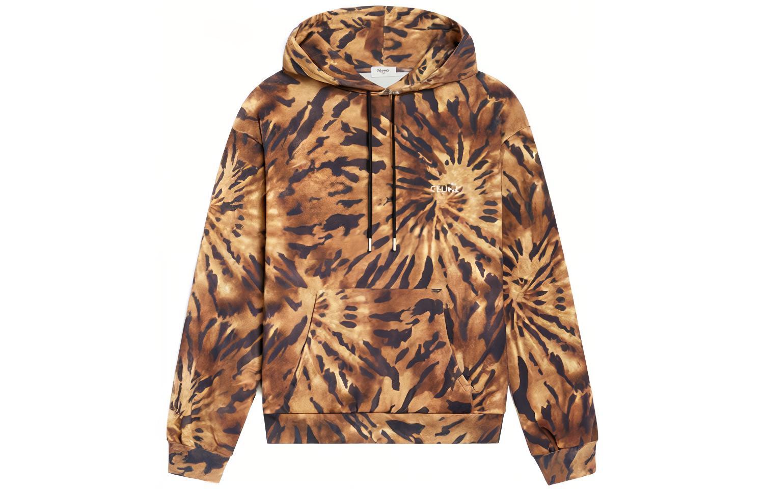 Celine Yellow Casual Loose Fit Hoodie 2Y91B119U-19TQ