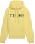 Buy CELINE Hoodie Oversized Kapas Kuning dengan Cetakan Logo. 2Y321052H-11LK