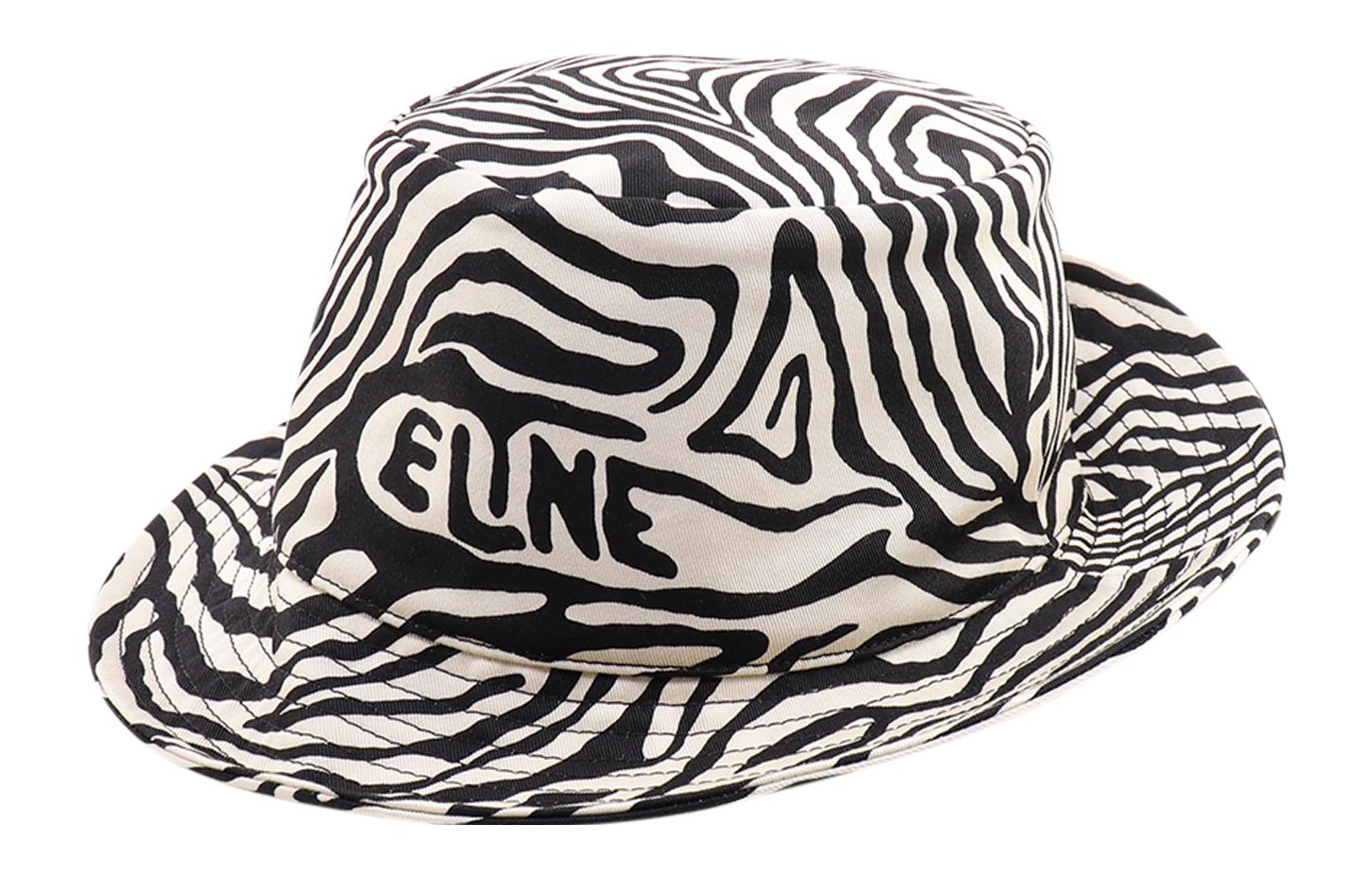 CELINE Zebra Print Bucket Hat for Men 2AUV1979S01OB