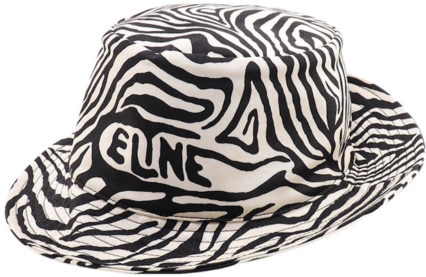 CELINE Zebra Print Bucket Hat for Men 2AUV1979S01OB Order CELINE Zebra Print Bucket Hat for Men 2AUV1979S01OB