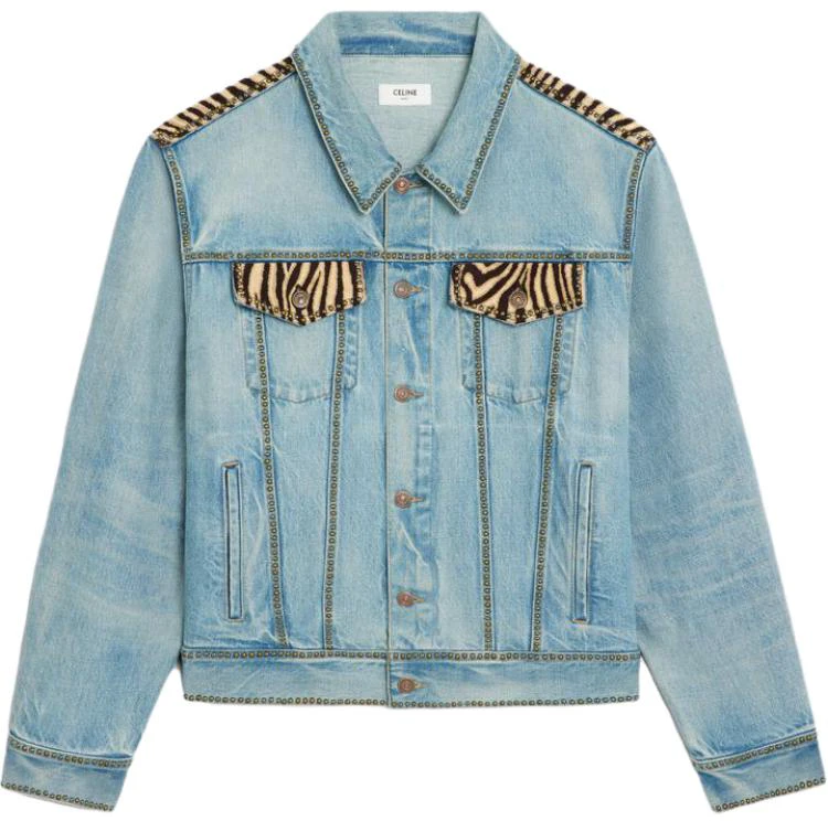 celine-zebra-print-button-up-jacket-blue-long-sleeve-2-q799461-t-08-ec