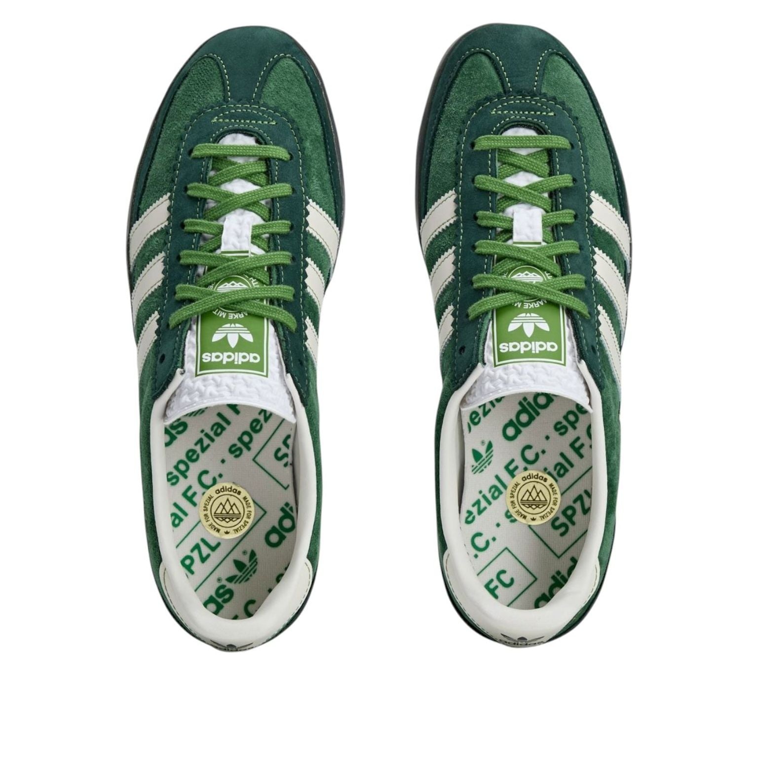 Shop 凯尔特人 x adidas Originals Roelee Spezial “绿白” JQ9131