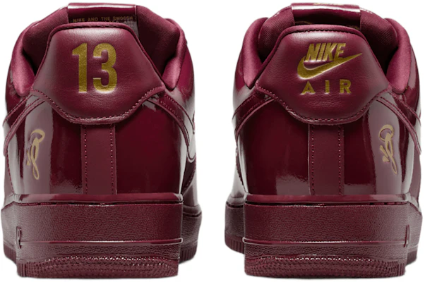 Central Cee x Nike Air Force 1 Low 英国限定款 ''深红甜菜根'' IO9970-638 Lookbook Central Cee x Nike Air Force 1 Low 英国限定款 ''深红甜菜根'' IO9970-638