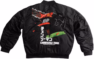 Chainsaw Man Bomber Jacket (Limited Edition; Pre-order only, delivery from Jan 2025 onwards) Chainsaw Man Bomber Jacket (Limited Edition; Pre-order only, delivery from Jan 2025 onwards)